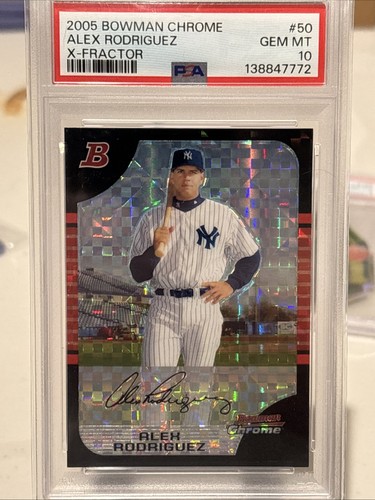 2005 Alex Rodriguez [Xfractor] #50