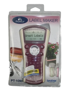 Brother PT-1090 P-Touch Electronic Label Maker Printer *Brand New & Sealed* NIP