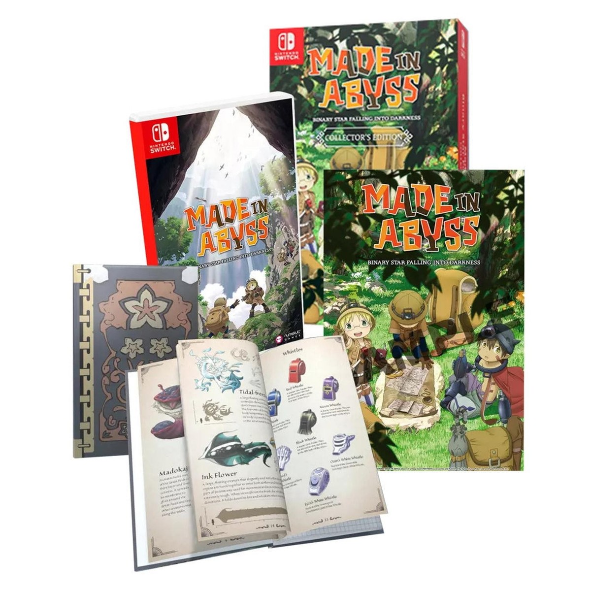新品北米版MADE IN ABYSSコレクターズエディション switch Amazon.com: Made in Abyss – Collector's Edition (Nintendo