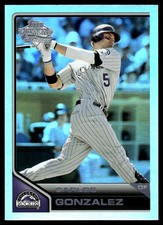 Carlos Gonzalez 2011 Topps Lineage #86 Rockies MLB READ FREE SHIP AutographDen