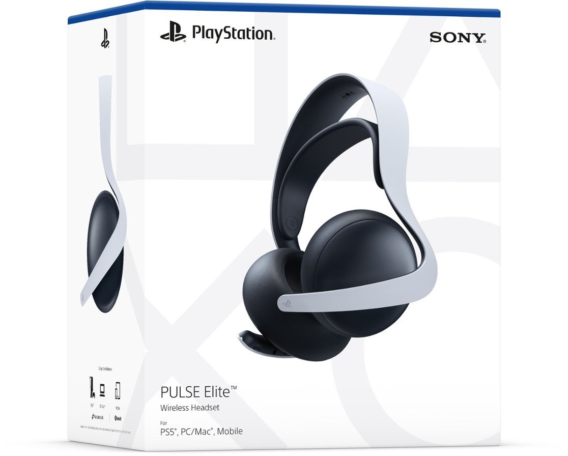 Sony PlayStation 5 Pulse Elite Wireless Gaming Headset - White | eBay