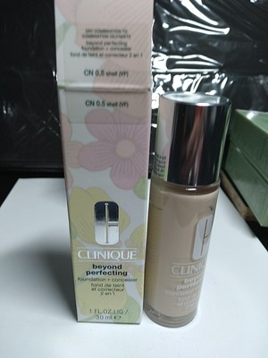 Clinique Beyond Perfecting Foundation + Concealer 30mL, CN 0.5 SHELL, NIB