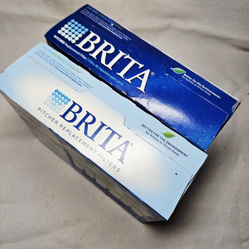 Brita Pitcher Replacement Filters 2 Boxes of 3 Total 6 Filters OB03 NEW - Image 3 of 4