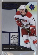 2015 Ultimate Collection Platinum Blue Material 2/5 Brock McGinn Patch Tag 0c3
