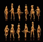 1/72 Resin Napoleonic Era Female Soldiers 6-Figure Set  unpaited