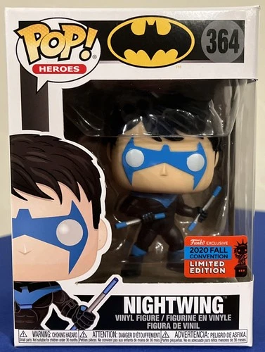 Funko Pop! Heroes DC Batman NIGHTWING #364 NYCC 2020 Exclusive