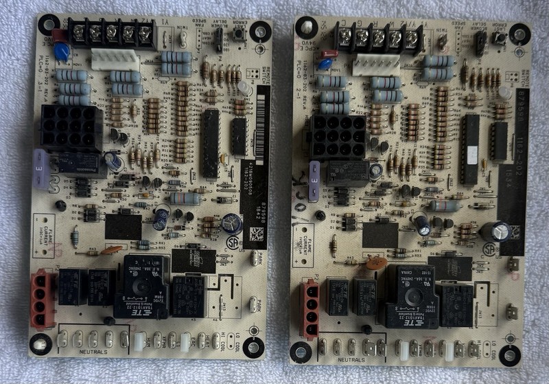 Carrier Bryant CEPL130438-01 Furnace Control Circuit Board HK42FZ013(2 Boards)