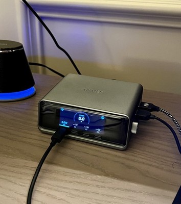 Anker Prime 250W USB-C Charger 6-Port GaN Charging Station Smart