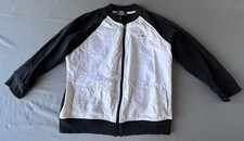 Lauren Active Ralph Lauren Black White Colorblock Black LRL Logo Track Jacket