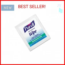 Purell Premoistened Sanitizing Hand Wipes,Fragrance Free, 100/Box