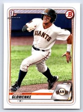 Jimmy Glowenke 2020 1st Bowman Draft #BD-35 San Francisco Giants Baseball Card
