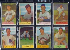 1954 BOWMAN BASEBALL CARDS N/R SET 205/224
