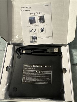 Type C External DVD Drive Multifunctional USB Optical Drive External CD