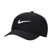 Nike Dri-FIT Legacy 91 Perforated Golf Hat Black White Swoosh 848052-010 L/XL