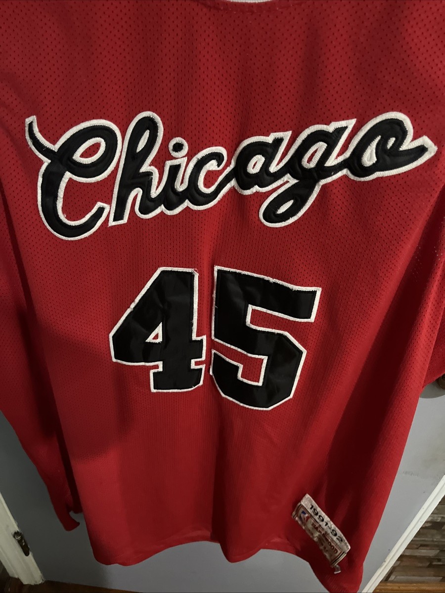 Mitchell & Ness Michael Jordan #45 Jersey Rare 91-92 Hardwood