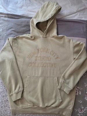 H&M Hoodie Kapuzenpullover Pullover cremeweiß Gr. 170 Aufdruck