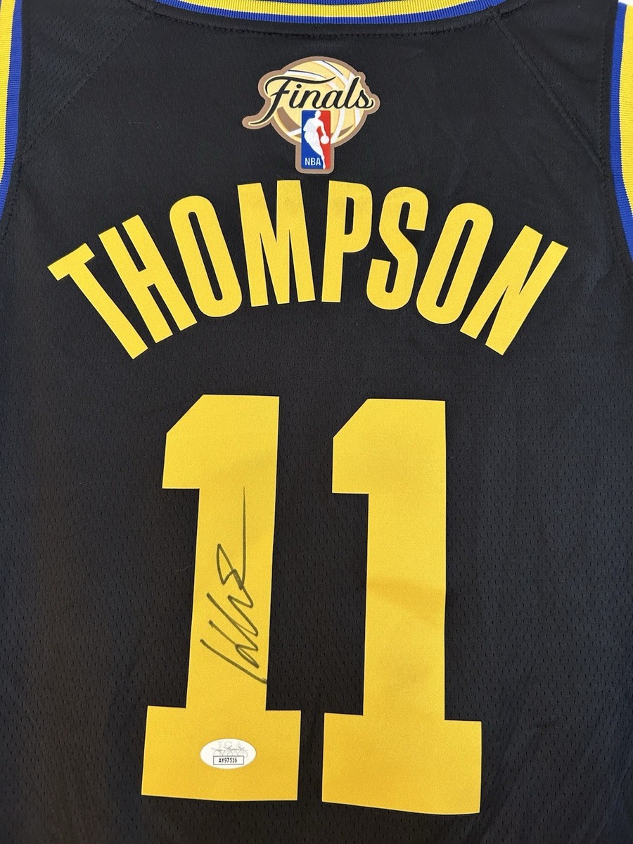 Maillot Golden State Warriors Signé Par Klay Thompson - Dédicacé, Certificat PSA/ADN, Pièce Collector
