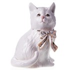 Skulptur Figur Keramik Katze