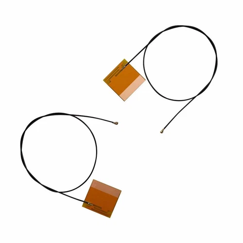 COPPIA ANTENNE BIADESIVE PER COMPUTER MODULO WIFI COASSIALE MINI PCIe WIRELESS
