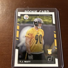 2017 Panini Donruss - Rookies T.J. Watt #372 ...