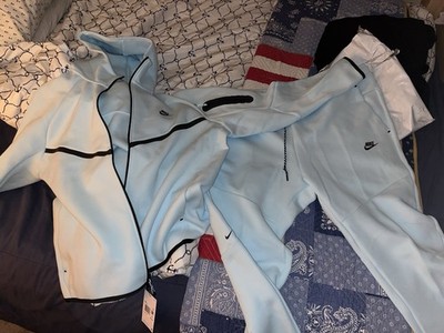 Nike Tech Suit Brand New Size Xxl Top Size Xxxl Bottoms Nwt Glacier Blue