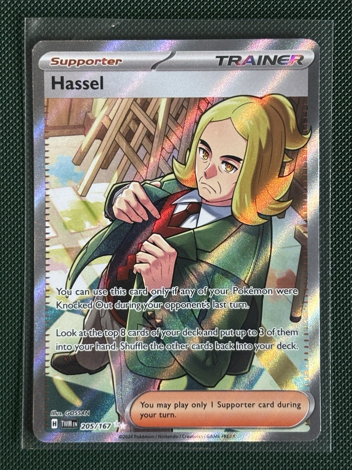 Hassel *ULTRA RARE* 205/167 SV06: Twilight Masquerade (NEAR MINT)