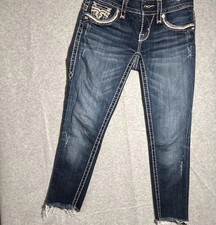 Rock Revival Jeans Luz Skinny Women  s Size 26 Style-E845656R