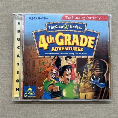 The Clue Finders' 4th Grade Adventures (PC CD-ROM 1998) Learning Company Skills