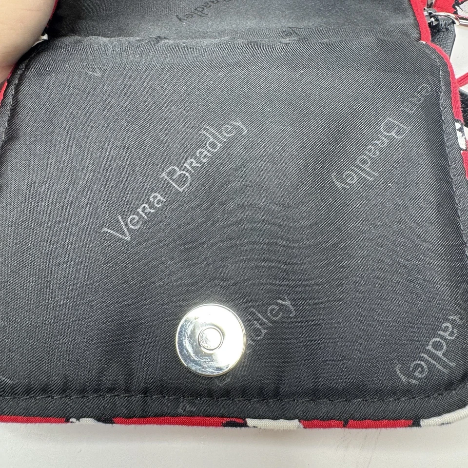 Vera Bradley Cartera Mini Hipster Bandolera Bolso Acolchado Cartera Bolsillos con Cremallera Foto 4 de 4