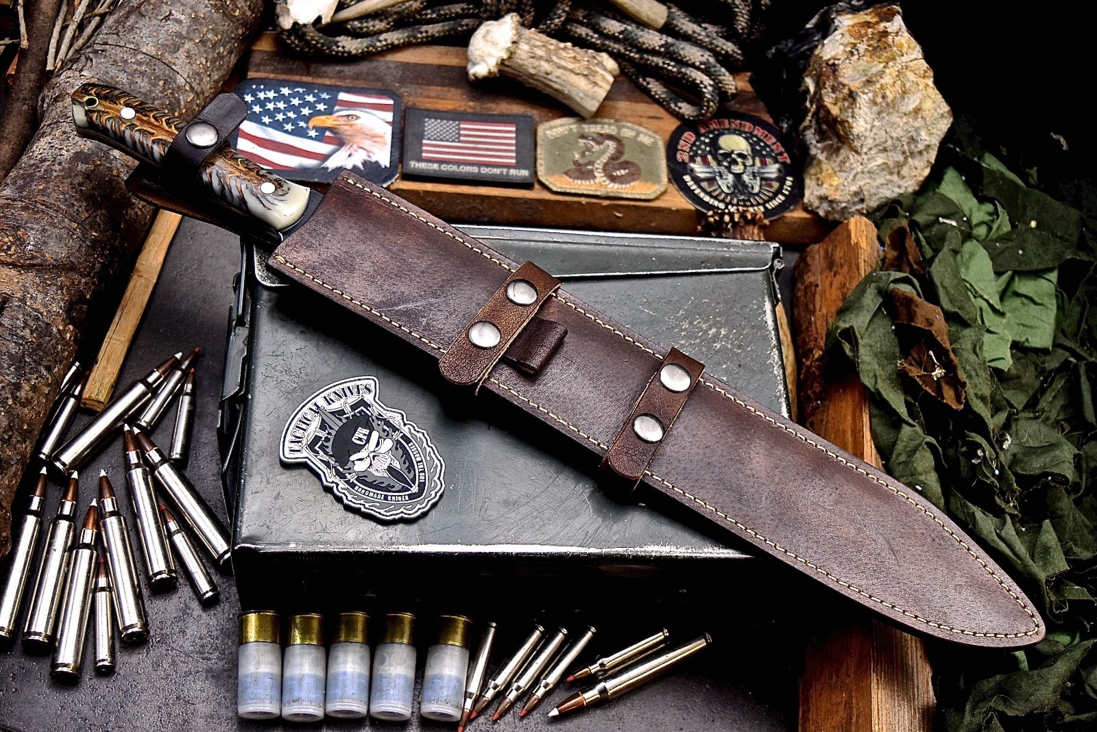 CFK IPAK Handmade D2 Custom HYBRID LATIN MACHETE Chopping Hunting Sport Knife