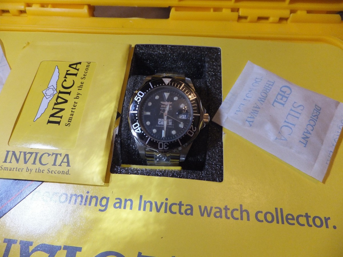 Invicta 3044 Grand Pro Diver Deadliest Catch 47mm Automatic LE