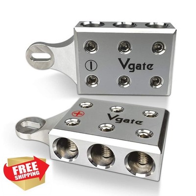 Vgate 1/0 AWG Battery Terminals M6 or 1/4''-20
