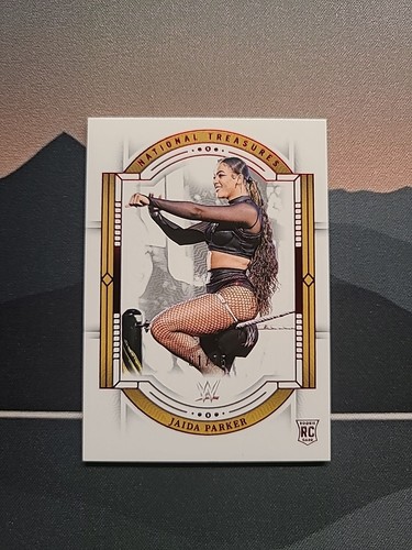 2024 Panini National Treasures WWE JAIDA PARKER #4 RC Rookie Red /75 NXT 🔥