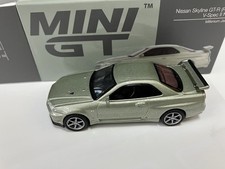 MINI GT 1/64 Nissan Skyline GT-R (R34) VSPEC II 2002 Right Hand Drive New From