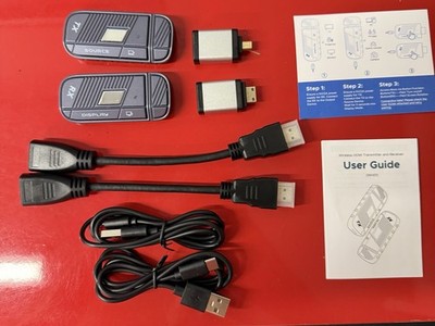 New! Wireless HDMI Transmitter and Receiver 1080P USB-C￼