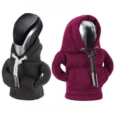 Sllak Gear Shift Hoodie Cover 2 Pcs Mini Hoodie For Car Shifter