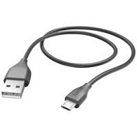 Hama Usb-Ladekabel USB 2.0 USB-A Stecker, Usb-Micro-B Stecker 1.50 M Schwarz