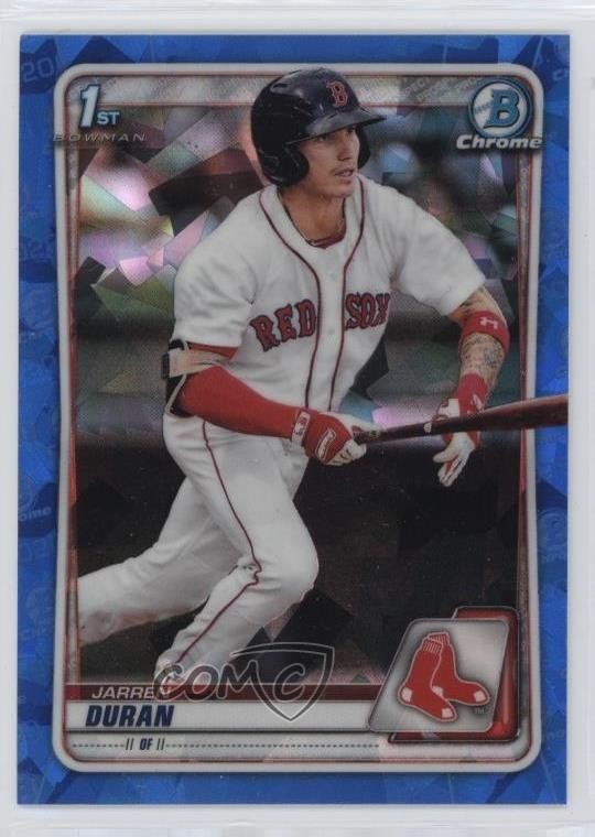 2020 Bowman Chrome Sapphire Edition Jarren Duran #BCP-144 12g7