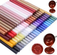 80 Pcs Glue Gun Sealing Wax Sticks for Wax Seal Stamp, Sealing Glue Gun Sealing 0.28 per gallon