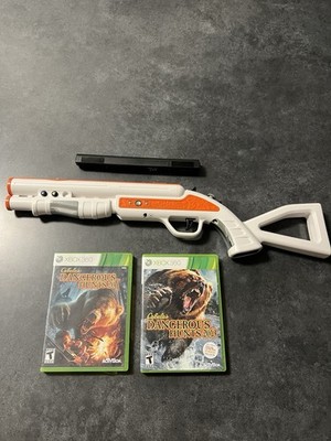 Cabelas Dangerous Hunts Bundle & Controller | Xbox 360 | 2011 2013 | Tested
