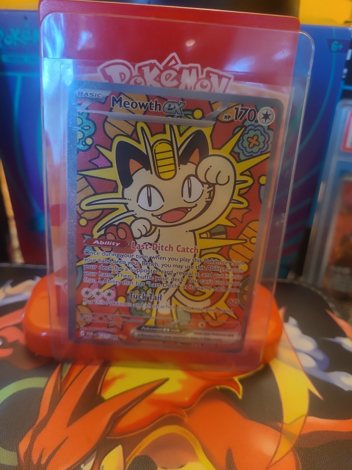 Pokemon Meowth Ex  121/088