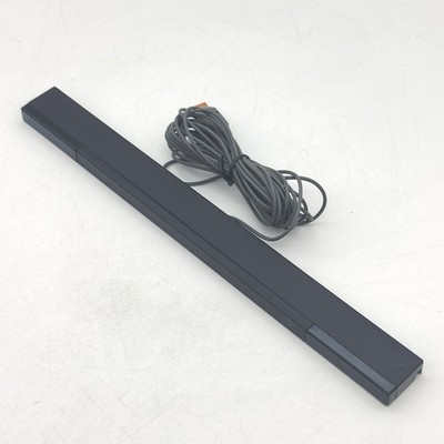 Genuine Nintendo Wii & Wii U Wired Sensor Bar RVL-014 TESTED Black SHIPS FAST!