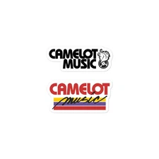 Camelot Music Retro Sticker - Bygone Brand
