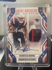 2024 Rookies & Stars Kendrick Bourne Great American Signatures Prime #/25