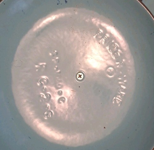 Vintage Turquoise Prizer-Ware RC2 Cast Iron Enamel Casserole Pot w/ Lid - Picture 3 of 4