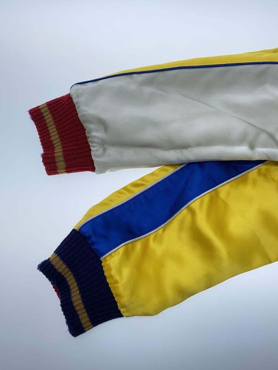 Giacca SAINT LAURENT 48 rayon blu ricamo italiano periodo Antonio usata