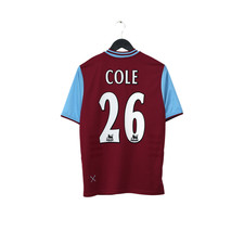 2001/03 Joe Cole #26 West Ham Vintage FILA Home Football Shirt (S)