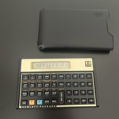 Hewlett Packard HP-12C Financial Calculator