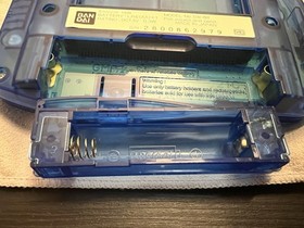 WonderSwan Console Skeleton Blue CIB Complete Free Game US SELLER