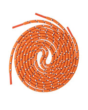 Tory Burch Orange Rope Laces 46    Round Braided Replacement Sneaker Shoelaces